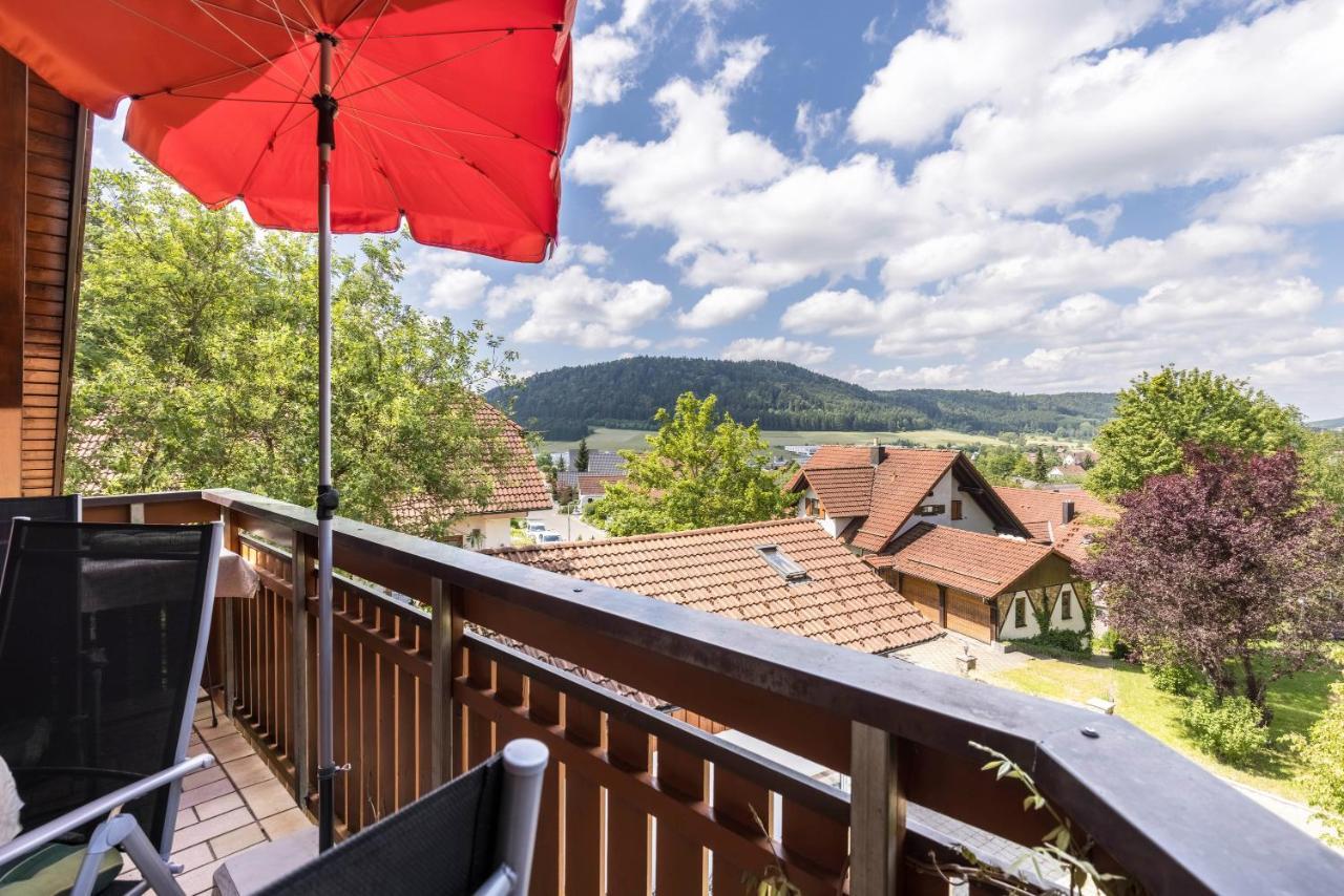 Ferienwohnung Haus Am Wald Messstetten Kültér fotó